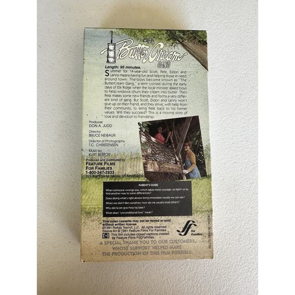 The Buttercream Gang VHS 1991 - Picture 2 of 6